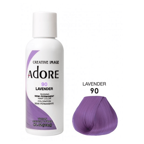 ADORE  Colorations semi-permanentes Lavende 90