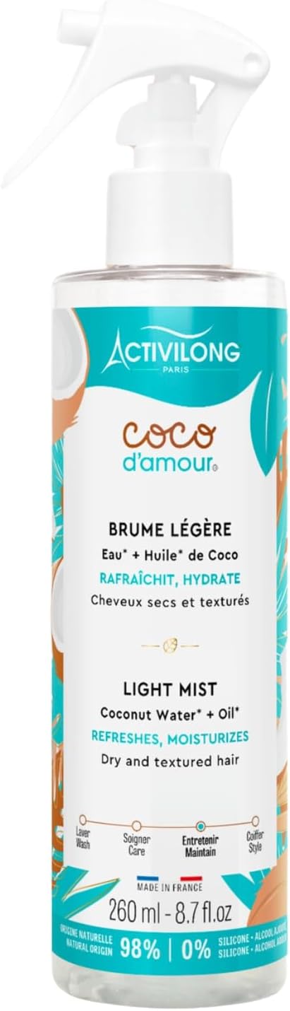Activilong Brume Légère coco d'amour 250 ml