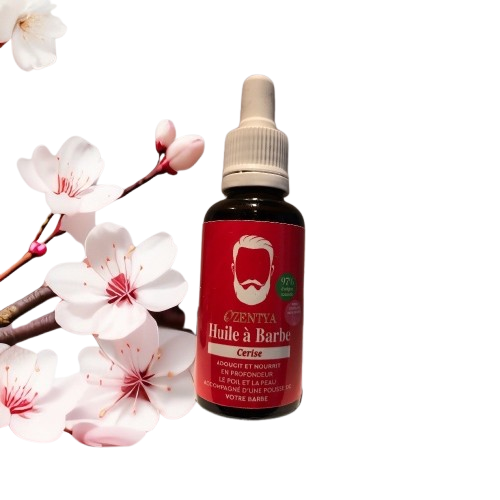 Huile à barbe cerise 30 ml