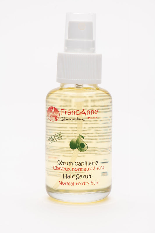 FrancAnne Sérum pour cheveux 100 % d’Origine Naturelle 50 ml FrancAnne