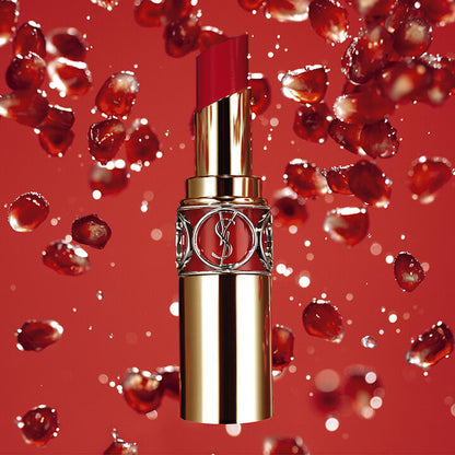 YSL ROUGE VOLUPTE SHINE teinte 90 plume tunique