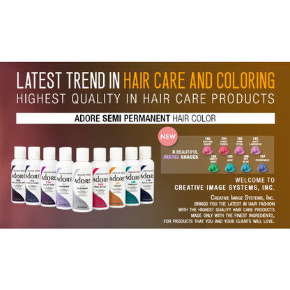 ADORE  Colorations semi-permanentes Raging Red 70