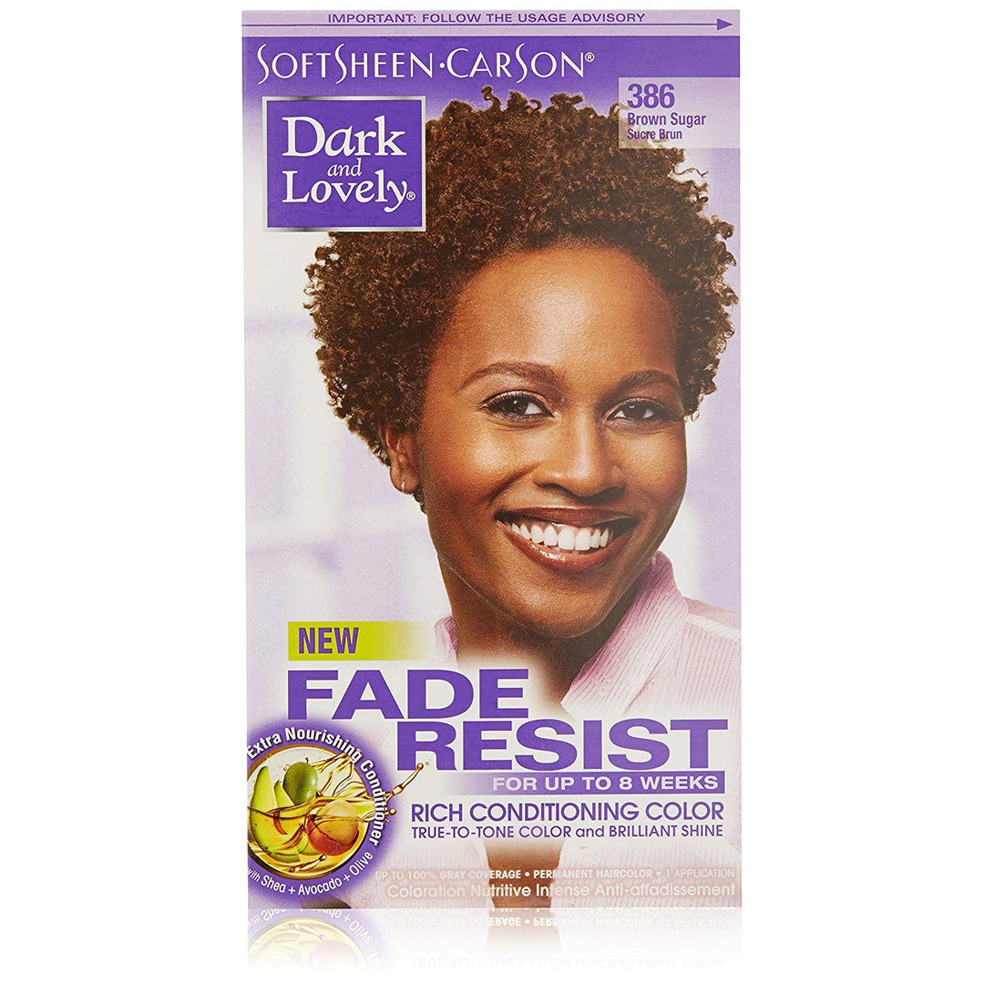 DARK & LOVELY Coloration Sucre Brun N°386