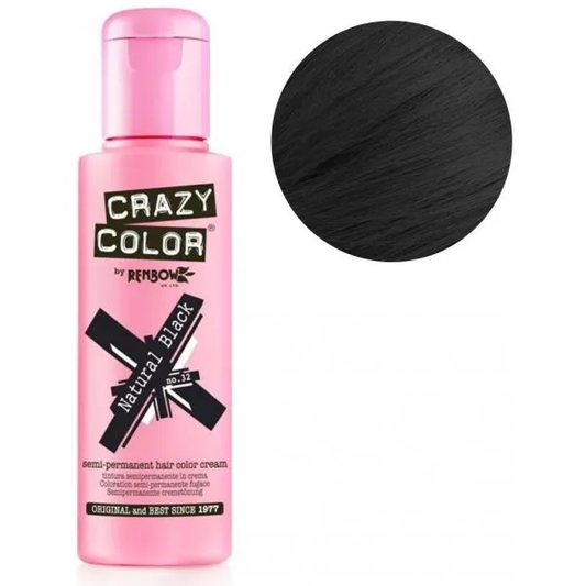 CRAZY COLOR Natural Black N°032