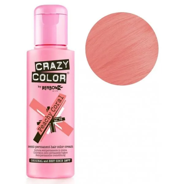 CRAZY COLOR Peachy Coral N°70