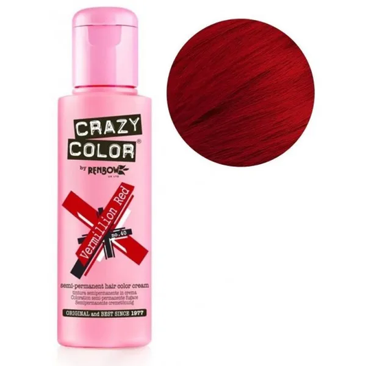 CRAZY COLOR Vermillion Red N°40 (100 ml)