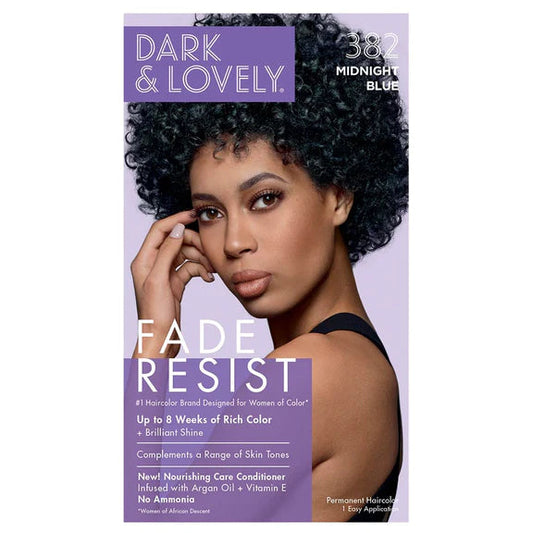 DARK & LOVELY Coloration Bleu Nuit N°382