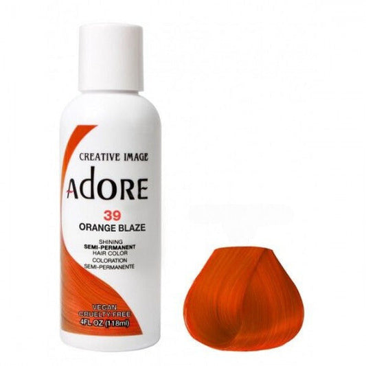 ADORE  Colorations semi-permanentes Orange Blaze 39