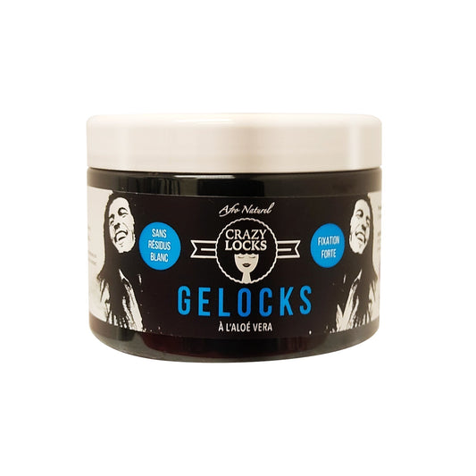 CRAZY LOCKS - Gelocks - Glue - Noir - Produit de démarrage et d'entretien de vos locks