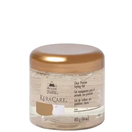 KeraCare Clear Protien Styling Gel 455g