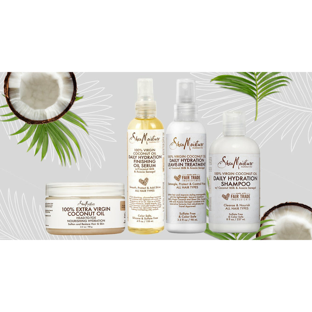 SHEA MOISTURE 100% VIRGIN COCONUT OIL   Masque Capillaire