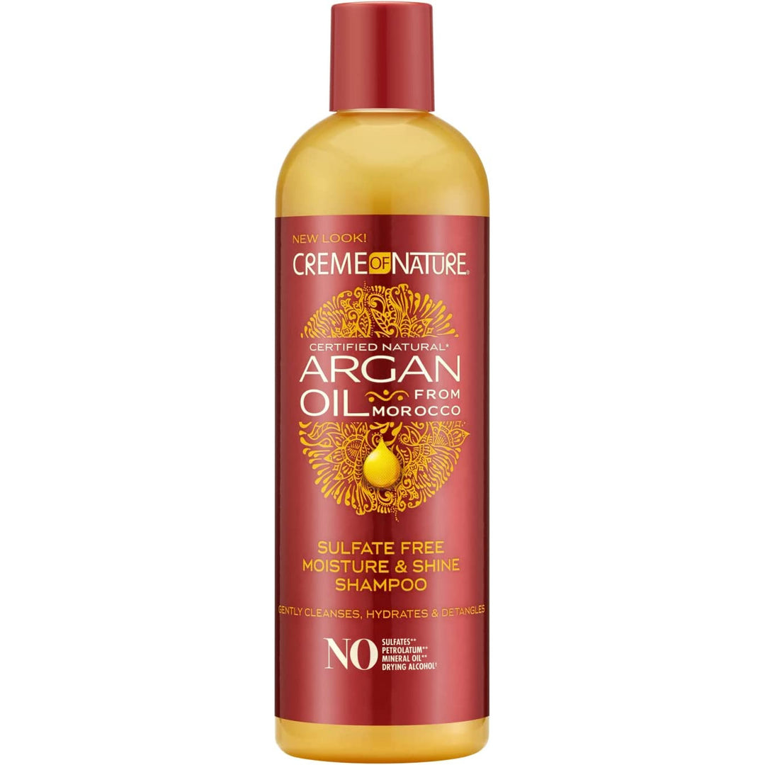 CREME OF NATURE ARGAN OIL   Shampooing Hydratant & Brillant