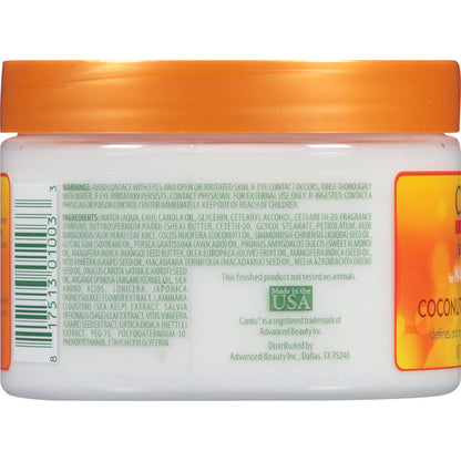 CANTU SHEA BUTTER FOR NATURAL HAIR   Coconut Curling Cream 12 oz