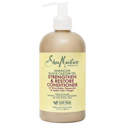 SHEA MOISTURE JAMAICAN BLACK CASTOR   Après-Shampoing Croissance
