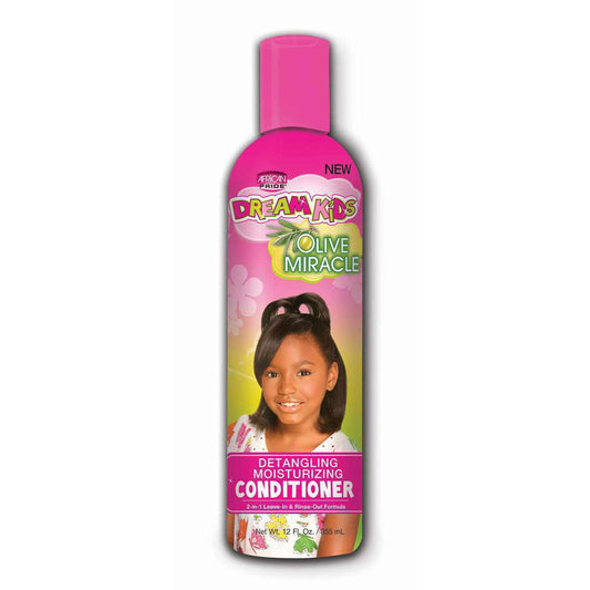 AFRICAN PRIDE OLIVE MIRACLE DREAM KIDS  Après-Shampooing Démêlant