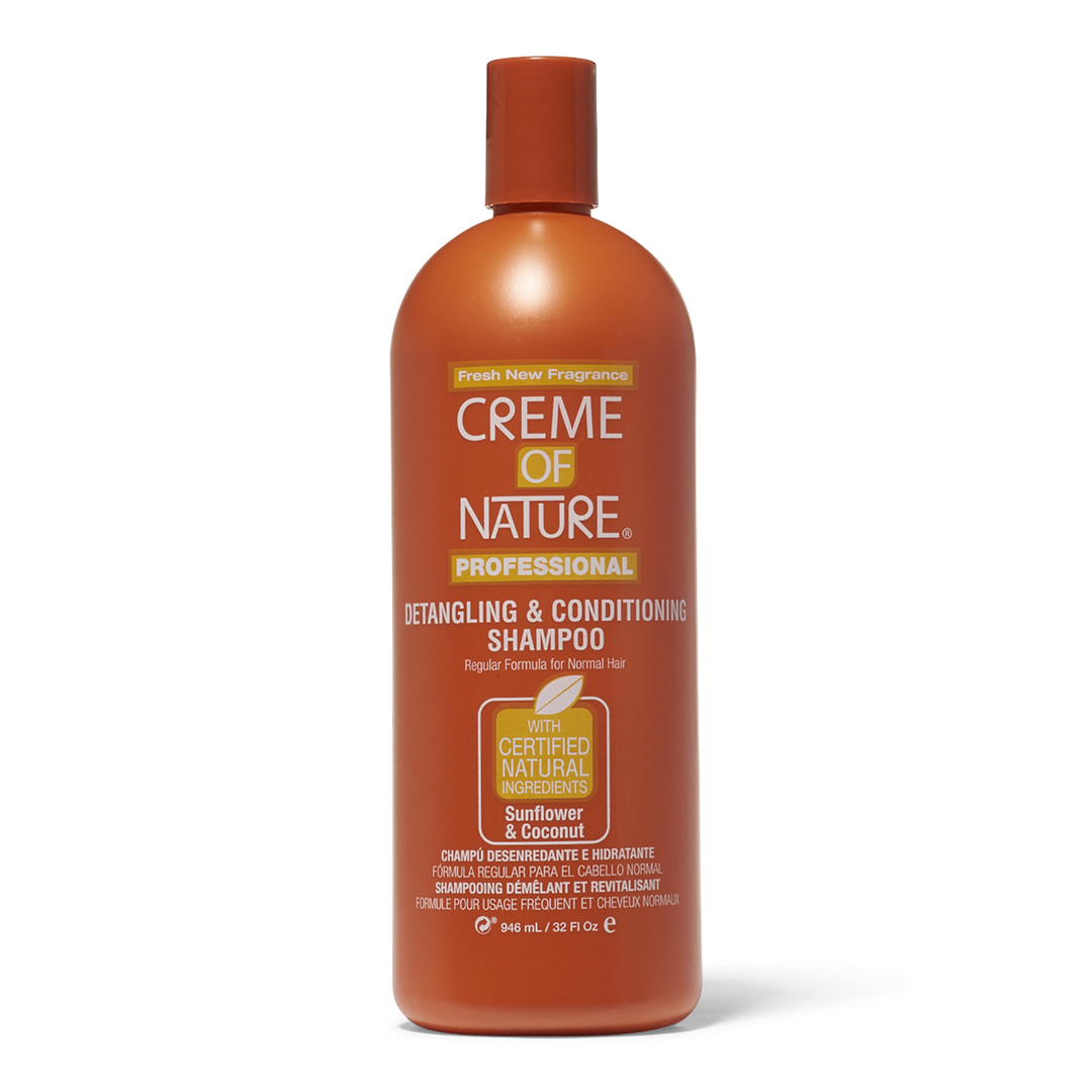 CREME OF NATURE PROFESSIONAL  Shampooing Démêlant & Revitalisant