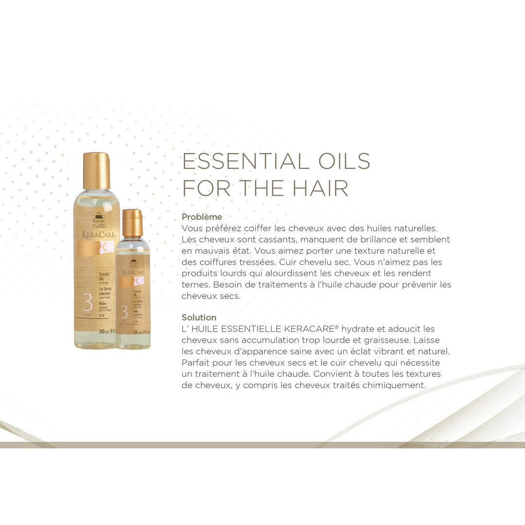 KERACARE  Huile Essentielle 8 oz