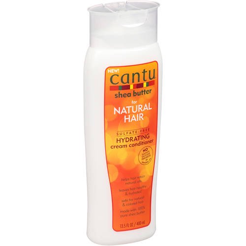 CANTU SHEA BUTTER FOR NATURAL HAIR  Après-Shampoing Hydratant 400 ml