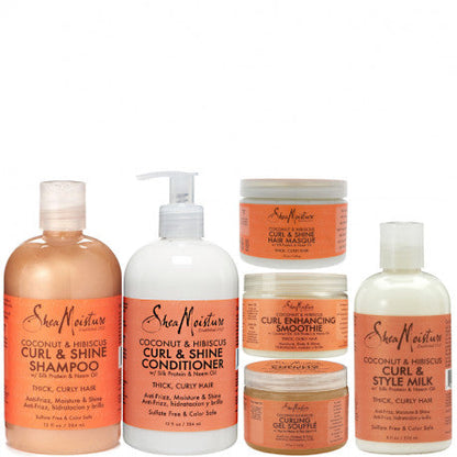 SHEA MOISTURE COCO & HIBISCUS  Crème définition boucles "Curl Enhancing"