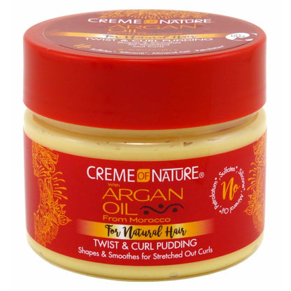 CREME OF NATURE ARGAN OIL   Crème Twists & Boucles