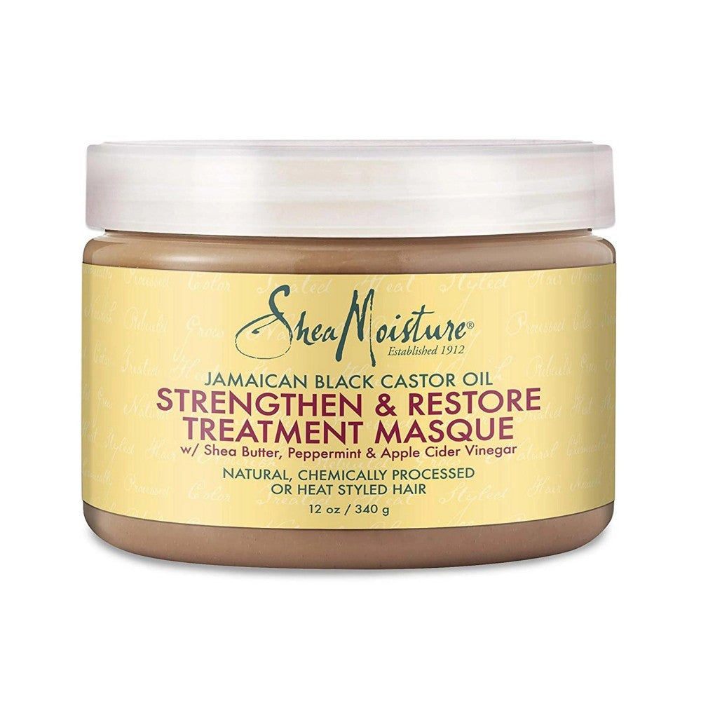SHEA MOISTURE JAMAICAN BLACK CASTOR   Masque Croissance & revitalisation
