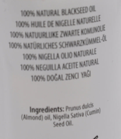 YARI  Huile De Nigelle 100% Naturelle