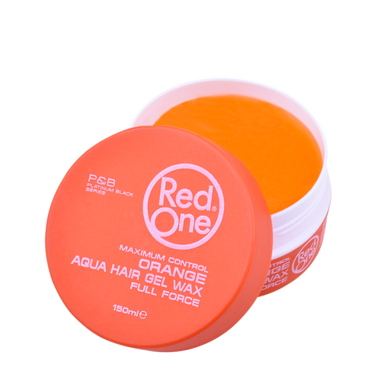 RED ONE AQUA WAX  Cire Capillaire Orange