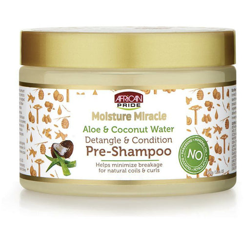AFRICAN PRIDE MOISTURE MIRACLE  Pre-Shampoing