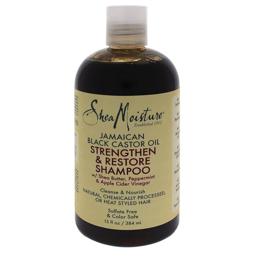 SHEA MOISTURE JAMAICAN BLACK CASTOR   Shampoing Croissance